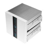 Miniatura 4 de VENTILADOR CON DISIPADOR DE CPU MARS GAMING MCPULCDPROW TDP 380W DOBLE TORRE LCD ARGB BLANCO
