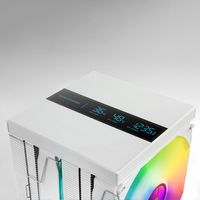Miniatura 5 de VENTILADOR CON DISIPADOR DE CPU MARS GAMING MCPULCDPROW TDP 380W DOBLE TORRE LCD ARGB BLANCO
