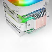 Miniatura 6 de VENTILADOR CON DISIPADOR DE CPU MARS GAMING MCPULCDPROW TDP 380W DOBLE TORRE LCD ARGB BLANCO