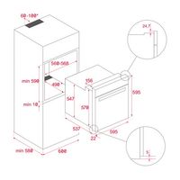 Miniatura 3 de HORNO TEKA HBB 4350 INOX CONVENCIONAL INOX