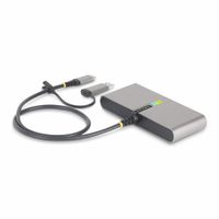 Miniatura 3 de Hub USB-C/USB-A de 2 Puertos con Red RJ45 y Serie DB9 RS232