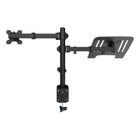 Miniatura 4 de SOPORTE MESA MONITOR Y PORTATIL COOLBOX MP01 17"-32" 8KG NEGRO 2 BRAZOS