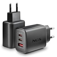 Miniatura 6 de CARGADOR USB GAN NGS ERA 65W 2xUSB-C PD 1xUSB-A COLOR NEGRO