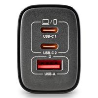 Miniatura 7 de CARGADOR USB GAN NGS ERA 65W 2xUSB-C PD 1xUSB-A COLOR NEGRO