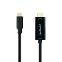 Miniatura 3 de Nanocable Conversor USB-C/HDMI Negro, 5 m