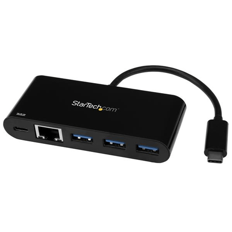 HUB CONCENTRADOR USB 3.0 USB-C 3 PUERTOS CON ETHERNET Y PD - Imagen 1 de 1 HUB CONCENTRADOR USB 3.0 USB-C 3 PUERTOS CON ETHERNET Y PD - Imagen 1 de 1