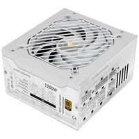 Miniatura 1 de FUENTE DE ALIMENTACION MODULAR MARS GAMING 1200W MPB1200PSIW ATX 3.1 80 PLUS GOLD PFC ACTIVO BLANCO
