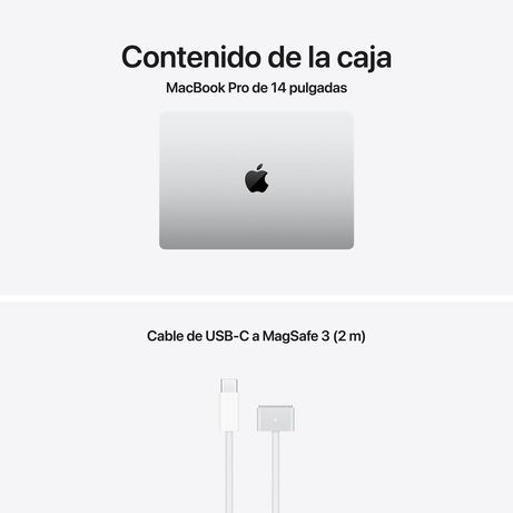 14-inch MacBook Pro: Apple M5 Pro chip with 18-core CPU and 20-core GPU 24GB 2TB SSD - Silver - Imagen 10 de 10 14-inch MacBook Pro: Apple M5 Pro chip with 18-core CPU and 20-core GPU 24GB 2TB SSD - Silver - Imagen 10 de 10