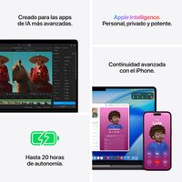 Miniatura 9 de 14-inch MacBook Pro: Apple M5 Max chip with 18-core CPU and 32-core GPU  36GB  2TB SSD - Silver