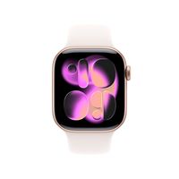 Miniatura 3 de Apple Watch Series 11 GPS 42mm Rose Gold Aluminium Case with Light Blush Sport Band - M/L
