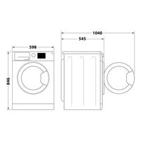 Miniatura 8 de SECADORA CON BOMBA DE CALOR INDESIT CYSD 82D WW SPT 8 KG E BLANCO