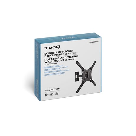 SOPORTE MONITOR/TV TOOQ LP2255TN-B 23´´/55´´ MAX.30KG NEGRO - Imagen 10 de 12 SOPORTE MONITOR/TV TOOQ LP2255TN-B 23´´/55´´ MAX.30KG NEGRO - Imagen 10 de 12
