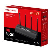 Miniatura 4 de ROUTER WIFI 7 TRIPLE BANDA MERCUSYS MR27BE BE3600 4P 3.6Gbps 2x2.5Gbps 2x1Gbps EASYMESH