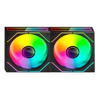 Miniatura 7 de KIT 2xVENTILADOR INTERNO ARGB MARS GAMING MF3DPROX2R NEGRO 120mm ARGB 360º PWM ASPAS INVERTIDAS