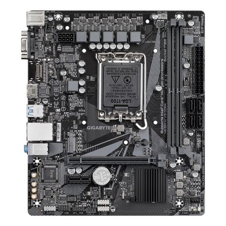 PLACA GIGABYTE H610M H V3 DDR4,INTEL,1700,H610,2DDR4,64GB,VGA+HDMI,GBLAN,4SATA3+M.2,4USB3.2,MATX - Imagen 3 de 6 PLACA GIGABYTE H610M H V3 DDR4,INTEL,1700,H610,2DDR4,64GB,VGA+HDMI,GBLAN,4SATA3+M.2,4USB3.2,MATX - Imagen 3 de 6