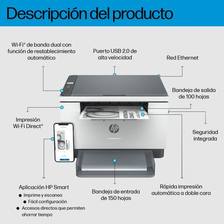 IMPRESORA HP LASER M234DW MULTIFUNCION - Imagen 7 de 17 IMPRESORA HP LASER M234DW MULTIFUNCION - Imagen 7 de 17