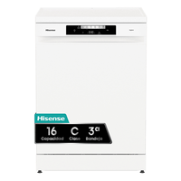 Miniatura 1 de LAVAVAJILLAS 60 CM HISENSE HS643C90W C 16 CUBIERTOS BLANCO