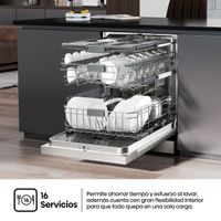 Miniatura 14 de LAVAVAJILLAS 60 CM HISENSE HS643C90W C 16 CUBIERTOS BLANCO