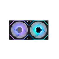 Miniatura 5 de Nox Vent. HUMMER PRO LINK Kit x3 F.ARGB Mag Negro