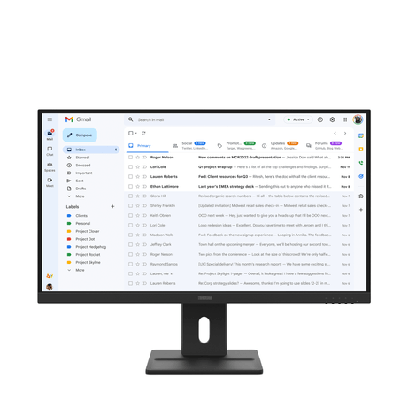 LENOVO ThinkVision E27-40 Monitor ThinkVision 27" LCD IPS Full HD HDMI VGA Altavoces - Imagen 1 de 11 LENOVO ThinkVision E27-40 Monitor ThinkVision 27" LCD IPS Full HD HDMI VGA Altavoces - Imagen 1 de 11