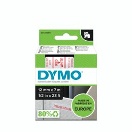 CINTA ROTULADORA D1 12MMX7M ROJO/BLANCO DYMO S0720550 - Imagen 3 de 13 CINTA ROTULADORA D1 12MMX7M ROJO/BLANCO DYMO S0720550 - Imagen 3 de 13