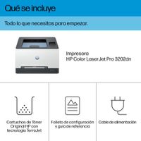 Miniatura 6 de HP Color LaserJet Pro Impresora HP Color LaserJet Pro 3202dn  Laser Dúplex Color