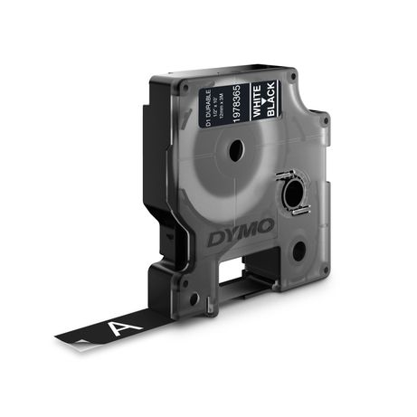 DYMO Cinta LM D1 DURABLE 12mmx3m Blanco/Negro - Imagen 7 de 13 DYMO Cinta LM D1 DURABLE 12mmx3m Blanco/Negro - Imagen 7 de 13