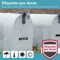Miniatura 9 de D1 DURABLE 12 MM X 3 M BLA/ROJ