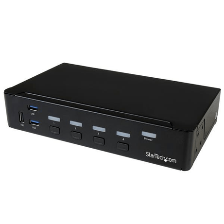 4-Port DisplayPort KVM - USB 3.0 - 4K - Imagen 1 de 4 4-Port DisplayPort KVM - USB 3.0 - 4K - Imagen 1 de 4