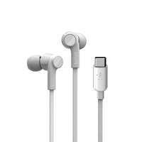 Miniatura 1 de AURICULAR USB-C BELKIN G3H0002BTWHT CON CONECTOR USB-C MICROFONO INTEGRADO COLOR BLANCO