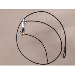 CERRADURA COMBINADA DE DOBLE CABEZAL.4mmX150cm+30CM para Kensington portátil, PC, monitor CERRADURA COMBINADA DE DOBLE CABEZAL.4mmX150cm+30CM para Kensington portátil, PC, monitor