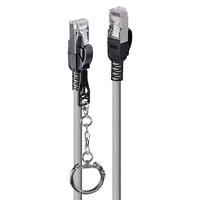 Miniatura 1 de 1.5m Cat.6A S/FTP Security Network Cable  Grey