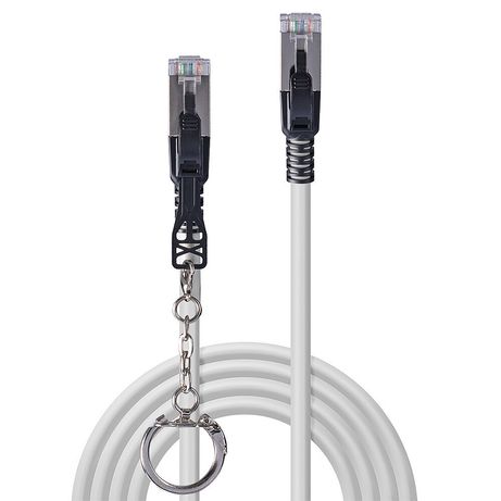 1.5m Cat.6A S/FTP Security Network Cable Grey - Imagen 4 de 6 1.5m Cat.6A S/FTP Security Network Cable Grey - Imagen 4 de 6
