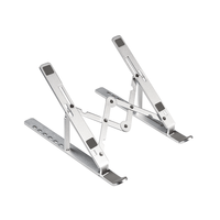 Miniatura 1 de BASE REFRIGERACION ERGONOMICA DE ALUMINIO PLEGABLE PARA PORTATILES CONCEPTRONIC