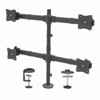 Miniatura 1 de Desk Mount Quad Monitor Arm - Steel