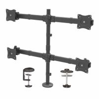 Miniatura 2 de Desk Mount Quad Monitor Arm - Steel