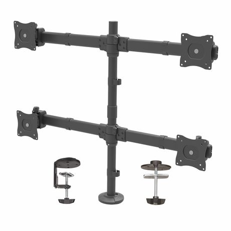 Desk Mount Quad Monitor Arm - Steel - Imagen 2 de 8 Desk Mount Quad Monitor Arm - Steel - Imagen 2 de 8