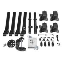 Miniatura 4 de Desk Mount Quad Monitor Arm - Steel