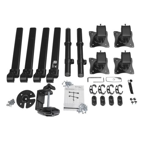 Desk Mount Quad Monitor Arm - Steel - Imagen 4 de 8 Desk Mount Quad Monitor Arm - Steel - Imagen 4 de 8