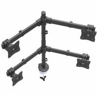 Miniatura 6 de Desk Mount Quad Monitor Arm - Steel