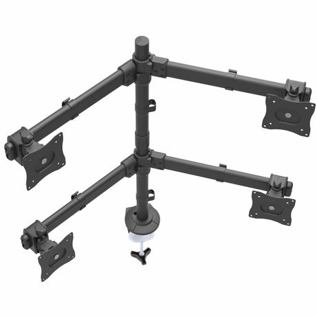 Desk Mount Quad Monitor Arm - Steel - Imagen 6 de 8 Desk Mount Quad Monitor Arm - Steel - Imagen 6 de 8