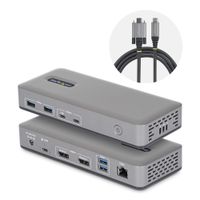 Miniatura 2 de USB-C Dock 2x DP 4K60 1GbE 100W PD