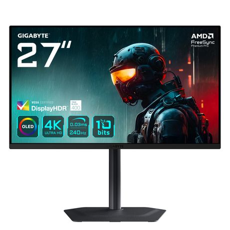 MONITOR GAMING GIGABYTE M27UA EK 27" 3840X2160 - Imagen 2 de 6 MONITOR GAMING GIGABYTE M27UA EK 27" 3840X2160 - Imagen 2 de 6