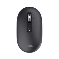 Miniatura 1 de MOUSE TRUST WIRELESS SERON HYPSCROLL SLIM 400-2400DPI 6 BOTONES RECARGABLE FSC GRS NEGRO