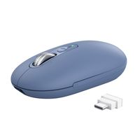 Miniatura 4 de MOUSE TRUST WIRELESS SERON HYPSCROLL SLIM 400-2400DPI 6 BOTONES RECARGABLE FSC GRS AZUL