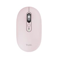 Miniatura 2 de MOUSE TRUST WIRELESS SERON HYPSCROLL SLIM 400-2400DPI 6 BOTONES RECARGABLE FSC GRS ROSA