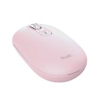 Miniatura 5 de MOUSE TRUST WIRELESS SERON HYPSCROLL SLIM 400-2400DPI 6 BOTONES RECARGABLE FSC GRS ROSA