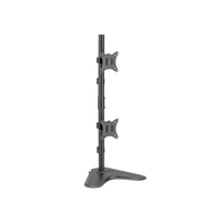 Miniatura 1 de SOPORTE DE MESA CON BASE EQUIP 650128 PARA 2 PANTALLAS 13"-32" DOBLE BRAZO VESA STANDARD HASTA 9KG