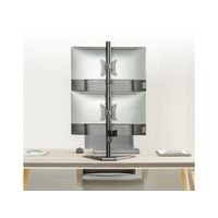 Miniatura 8 de SOPORTE DE MESA CON BASE EQUIP 650128 PARA 2 PANTALLAS 13"-32" DOBLE BRAZO VESA STANDARD HASTA 9KG
