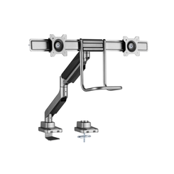 SOPORTE DE MESA EQUIP 650161 PARA 2 PANTALLAS DE 17"-32" Max. 9Kg POR PANTALLA Max.VESA 100x100 RESO